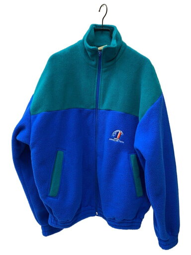【中古】fecsa◆フリースジャケット/--/ポリエステル/BLU/無地【メンズウェア】 【中古】fecsa◆フリースジャケット/--/ポリエステル/BLU/無地【メンズウェア】