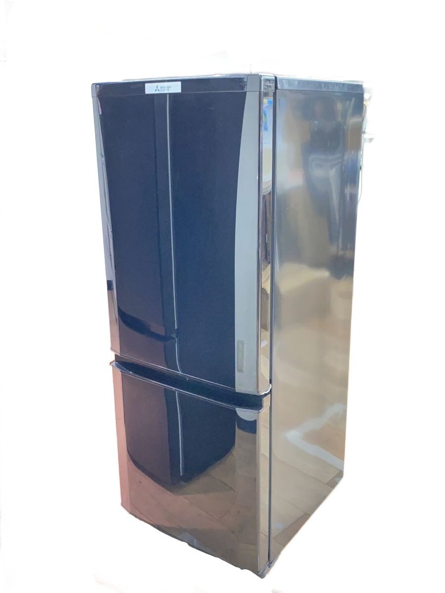 【中古】MITSUBISHI◆冷蔵庫/MR-P15E-B1【家電・ビジュアル・オーディオ】