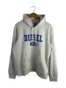 【中古】DIESEL◆パーカー/XL/コットン/WHT/プリント//【メンズウェア】(4)