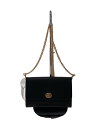 【中古】COACH◆ショルダー付きクラッチバッグ/MARLOW/レザー/BLK/38966【バッグ】