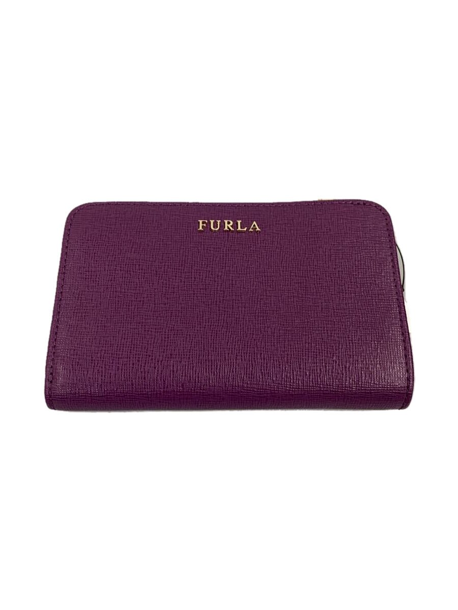【中古】FURLA◆財布/PUP/無地/レディース【服飾雑貨他】