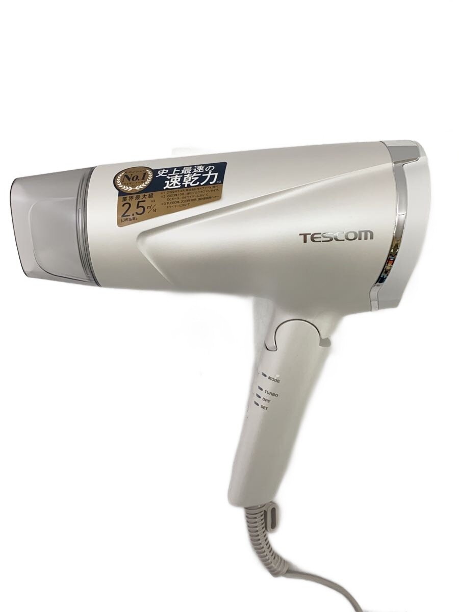 【中古】TESCOM◆ドライヤー・ヘアアイロン スピーダム TD670A-W【家電・ビジュアル・オーディオ】