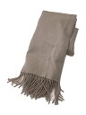 【中古】JOURNAL STANDARD◆マフラー/カシミア/GRY/無地/レディース【服飾雑貨他】