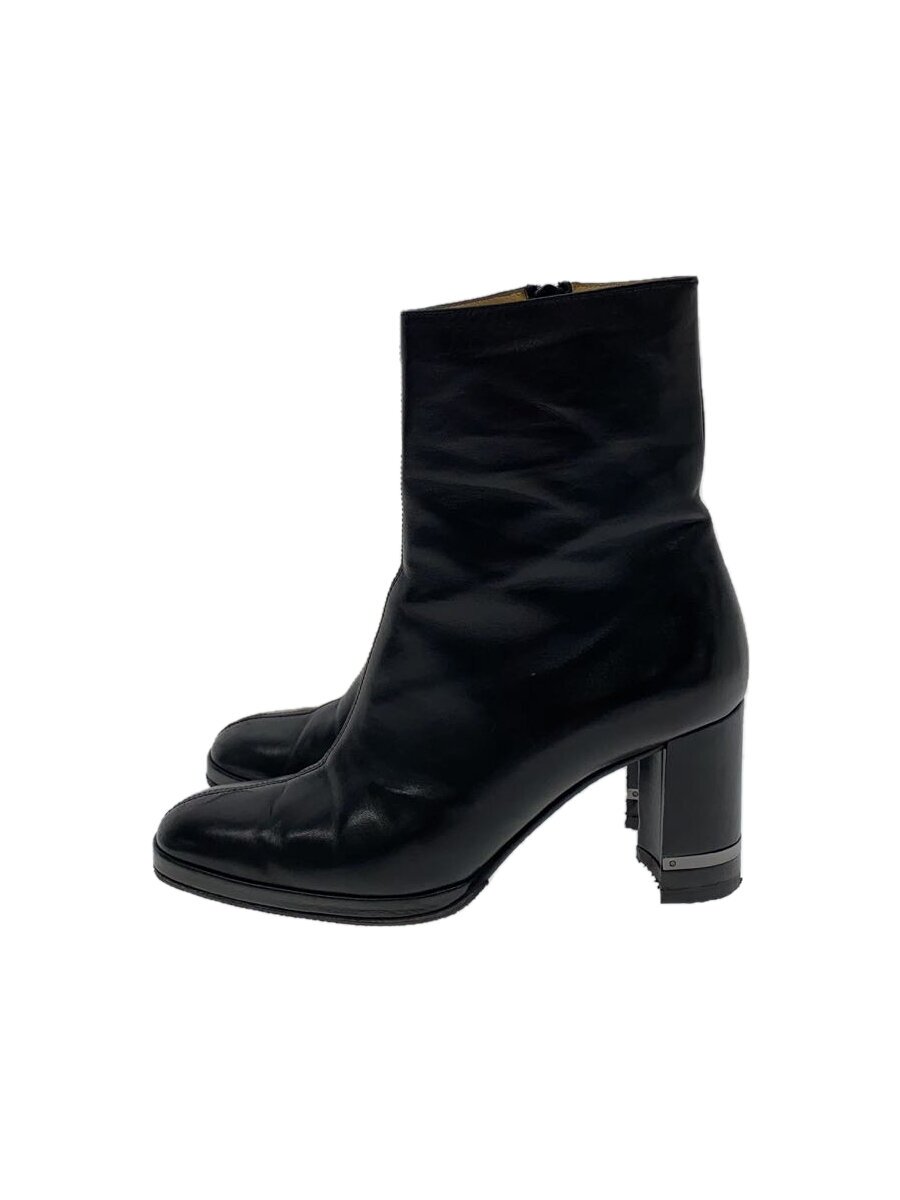 Saidogoa - 【中古】CELINE◆ブーツ/35.5/BLK/レザー【シューズ】