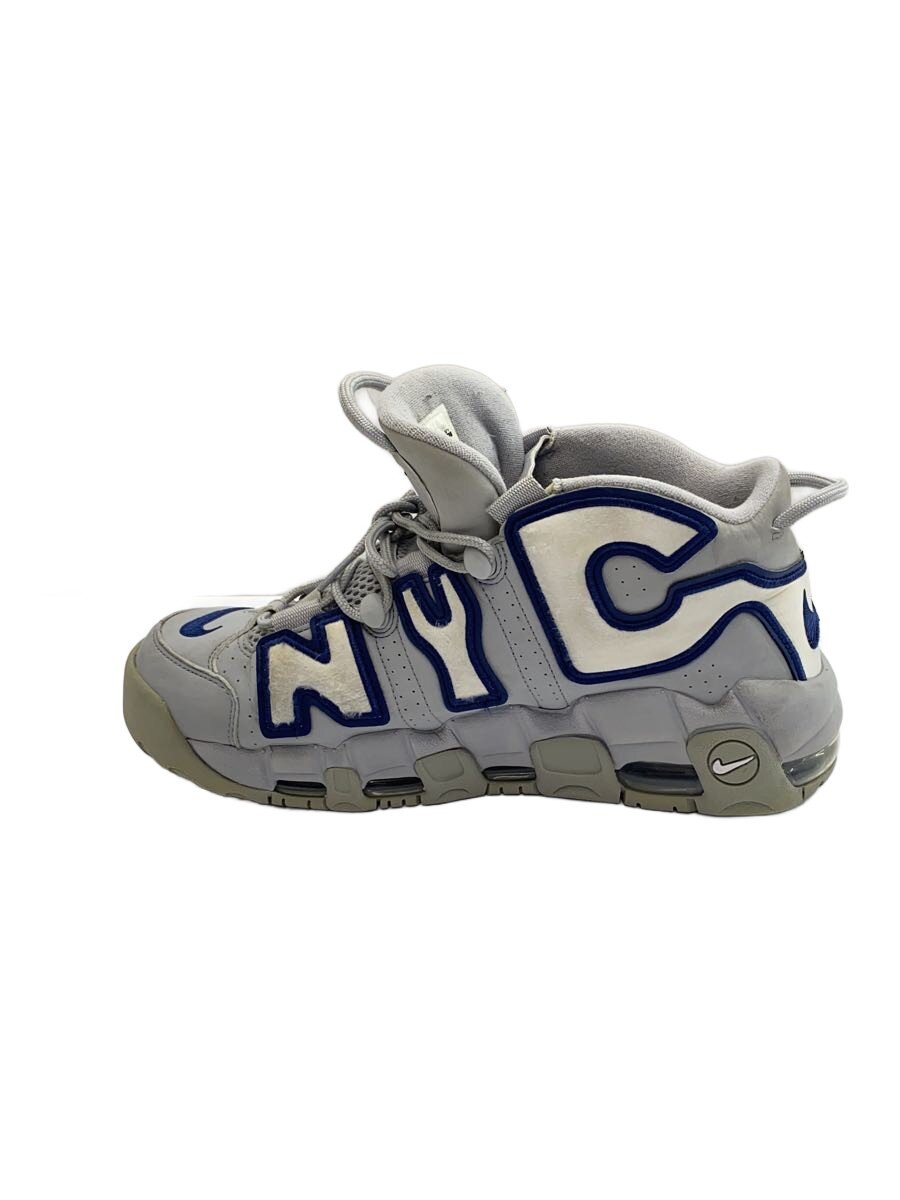 NIKE◆AIR MORE UPTEMPO NYC QS/エアモアアップテンポ/グレー/AJ3137-001/27.5cm/