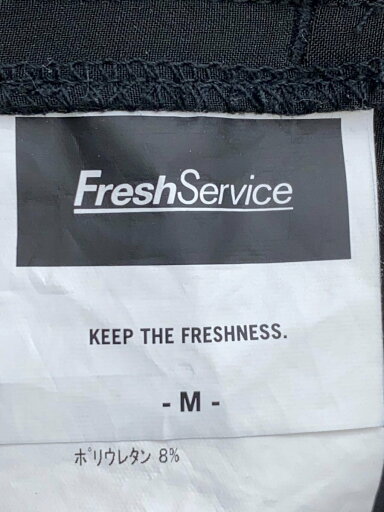 【中古】FreshService◆セットアップ/M/ポリエステル/UTILITY PACKABLE SUITBLK/FSW-23-ST_26//【メンズウェア】