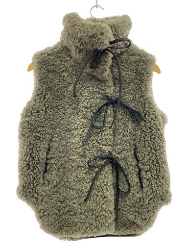【中古】SORIN/Synthetic Fur Lace-up Vest/38/グレー/27wfv244111【レディースウェア】 【中古】SORIN/Synthetic Fur Lace-up Vest/38/グレー/27wfv244111【レディースウェア】