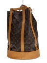 【中古】LOUIS VUITTON◆ランドネGM_モノグラム・キャンバス_BRW/PVC/BRW//【バッグ】