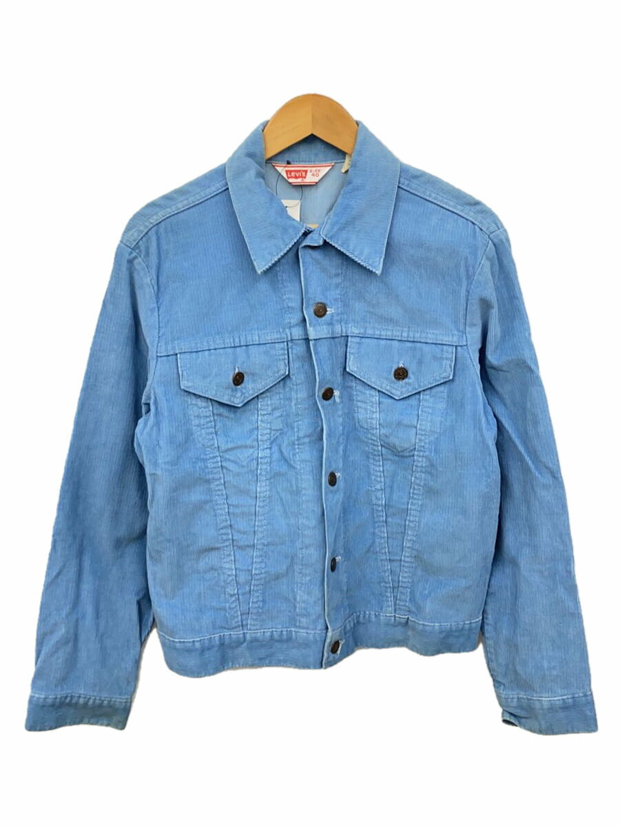 【中古】Levi’s◆テーラードジャケット/40/デニム/IDG/70662/70s/タブ無し【メンズウェア】