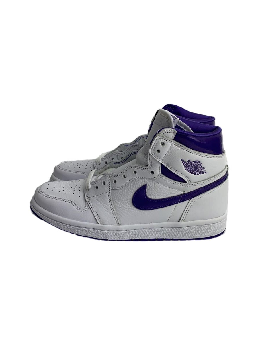 NIKE◆AJ 1 HIGH OG_エア ジョーダン 1 HIGH OG/23.5cm/パープル/cd0461-151