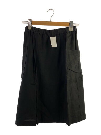 【中古】TRAVAIL MANUEL◆スカート/--/リネン/BLK/無地/541040【レディースウェア】 【中古】TRAVAIL MANUEL◆スカート/--/リネン/BLK/無地/541040【レディースウェア】