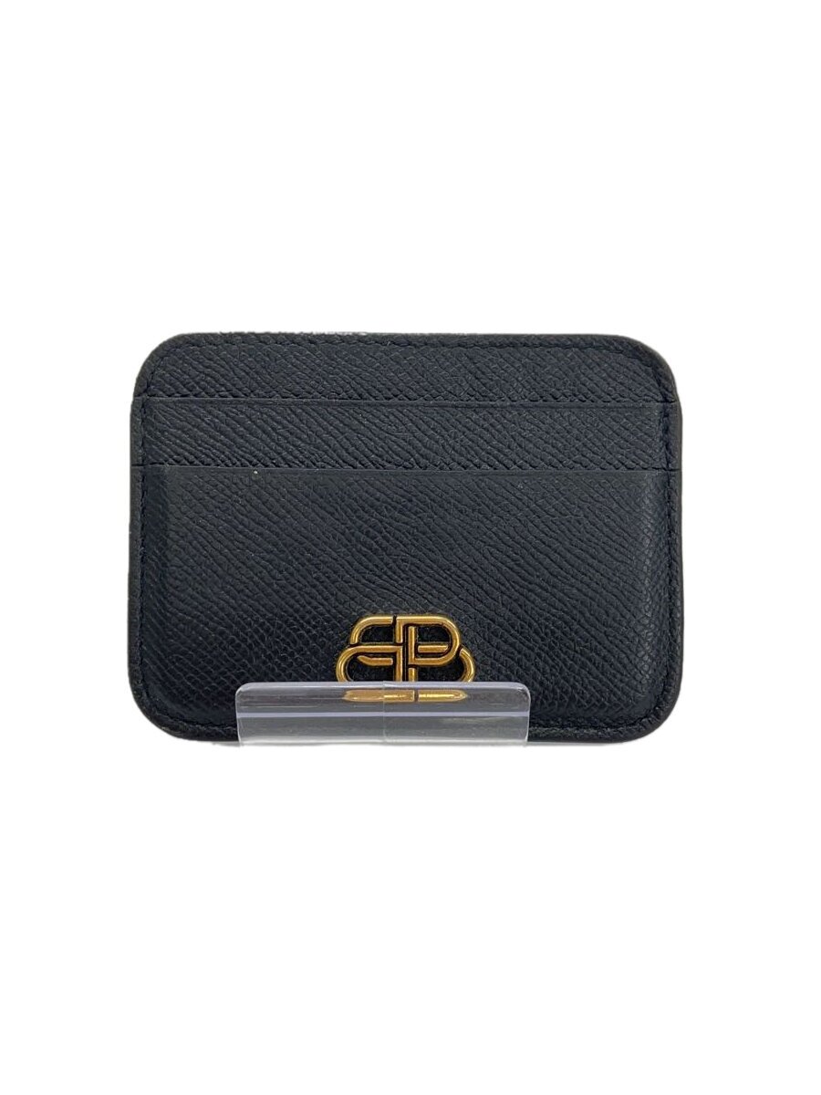 【中古】BALENCIAGA◆カードケース/レザー/BLK/メンズ/601386//【服飾雑貨他】
