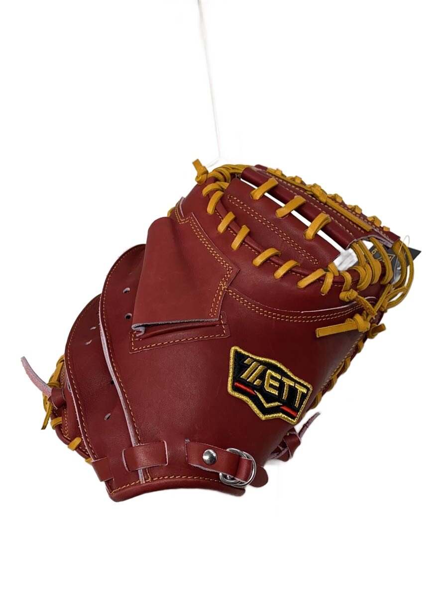 【中古】ZETT◆プロステイタス/キャッチャーミット/右利き用/RED//【スポーツ】