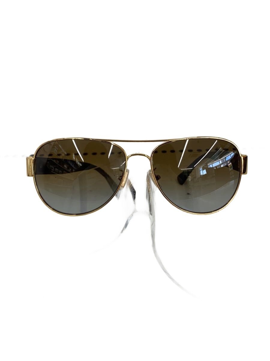 COACH - 【中古】COACH◆サングラス/ウェリントン/ベッコウ柄/GLD/BRW/メンズ/HC7059【服飾雑貨他】