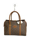 【中古】BALLY◆バッグ/レザー/BRW/総柄/5【バッグ】