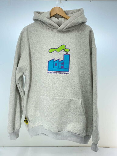 【中古】Lo-Fi/パーカー/XL/コットン/GRY【メンズウェア】 【中古】Lo-Fi/パーカー/XL/コットン/GRY【メンズウェア】