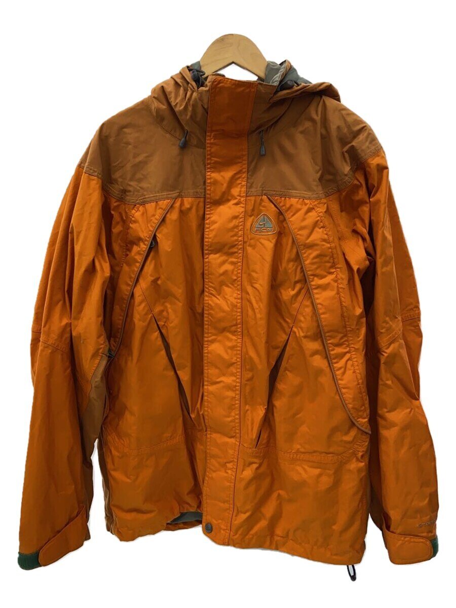 【中古】NIKE ACG◆スノボ/スキー/ウェアー/ジャケット/XL/ORN【スポーツ】