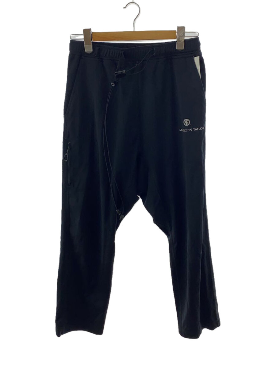 【中古】mout recon tailor◆ボトム/44/ポリエステル/BLK/無地【メンズウェア】