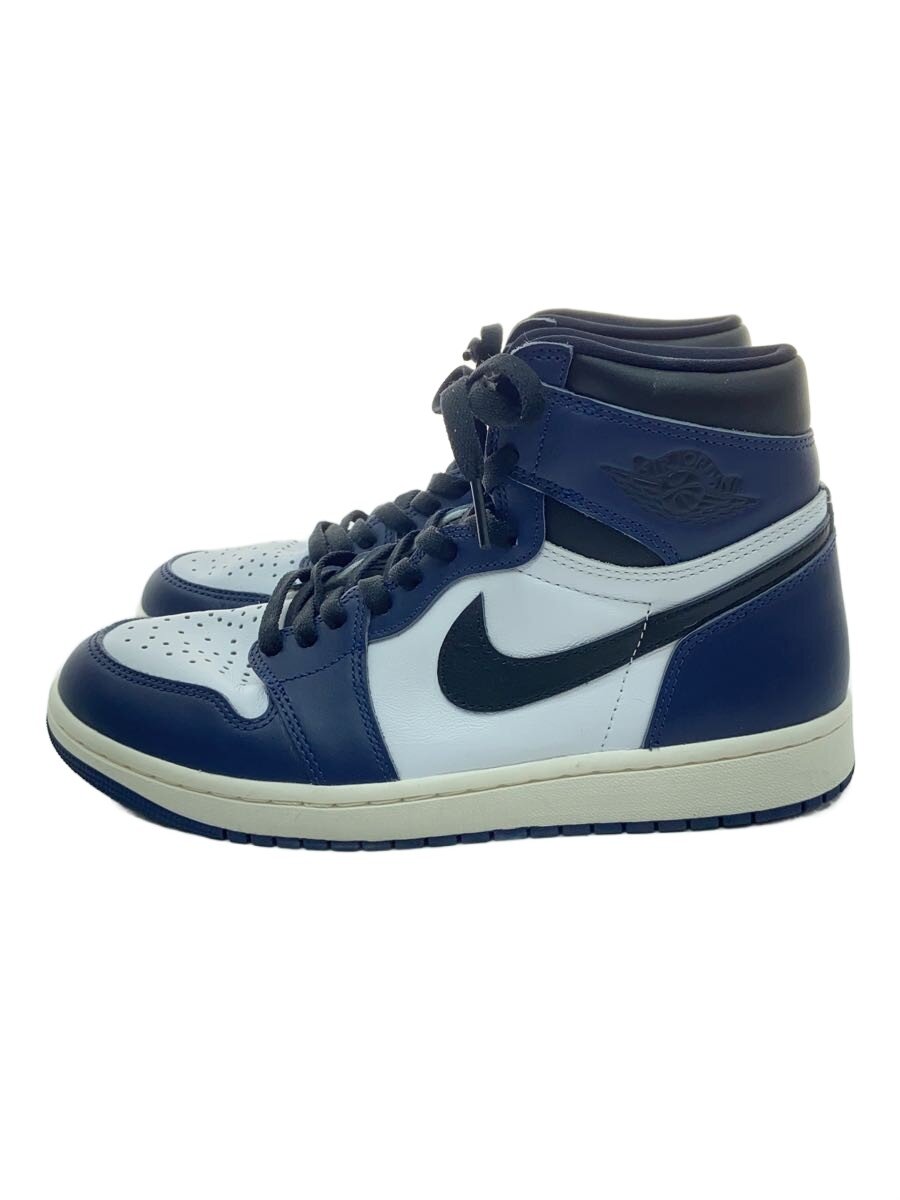 【中古】NIKE◆AIR JORDAN 1 RETRO HIGH OG/DZ5485-401/27cm/NVY//【シューズ】