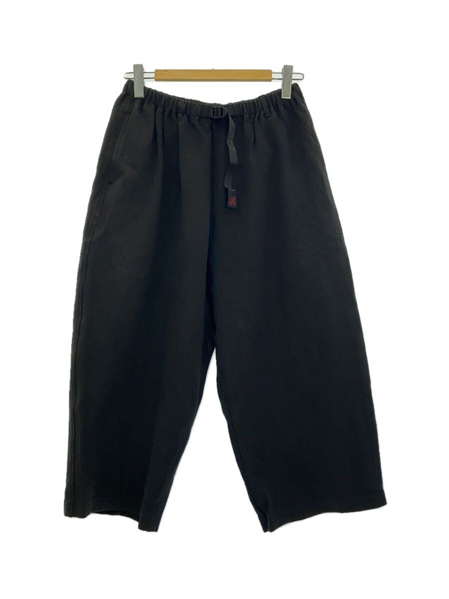 【中古】GRAMICCI◆ワイドパンツ/ボトム/FREE/レーヨン/BLK/GLP-18F028//【メンズウェア】