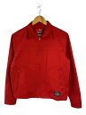 【中古】CREAM SODA◆ブルゾン/M/コットン/RED【メンズウェア】