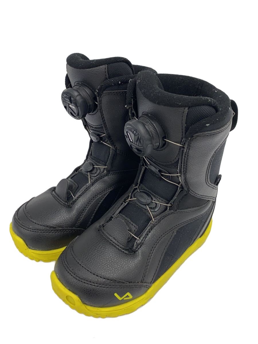 【中古】VISIONPEAKS◆キッズスノーボードブーツ/--/BOA/BLK【スポーツ】