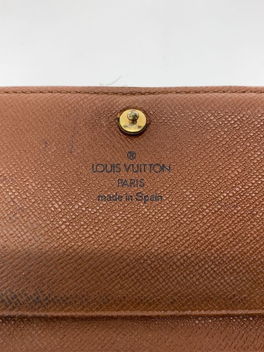 【中古】LOUIS VUITTON◆財布/--/ブラウン/総柄/メンズ/M61730【服飾雑貨他】
