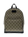 【中古】GUCCI◆リュック/キャンバス/BLK/総柄/429020【バッグ】