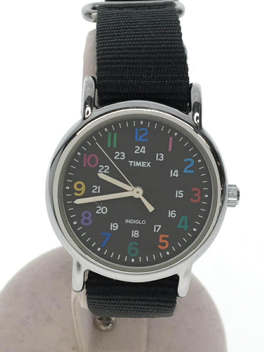 【中古】TIMEX◆クォーツ腕時計/アナ