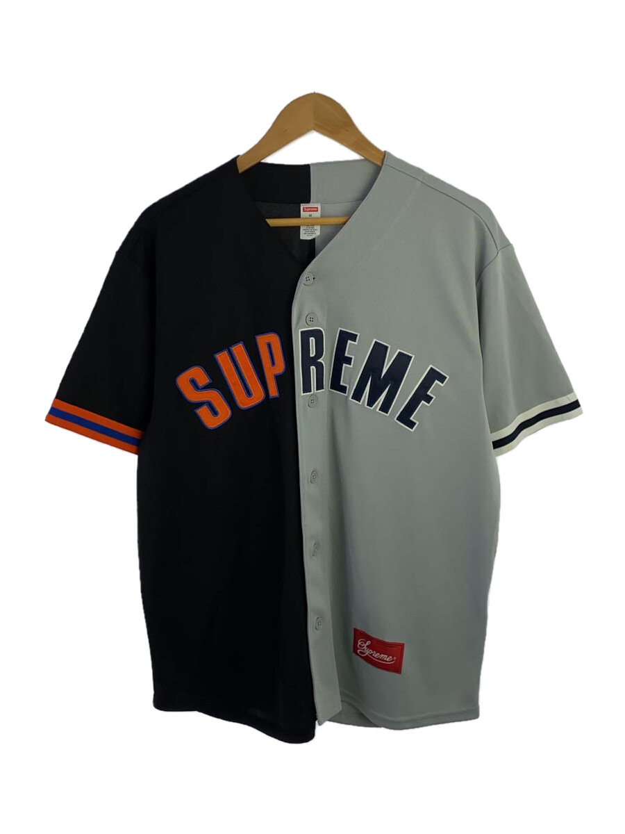 【中古】Supreme◆半袖シャツ/M/ポリエステル/BLK【メンズウェア】