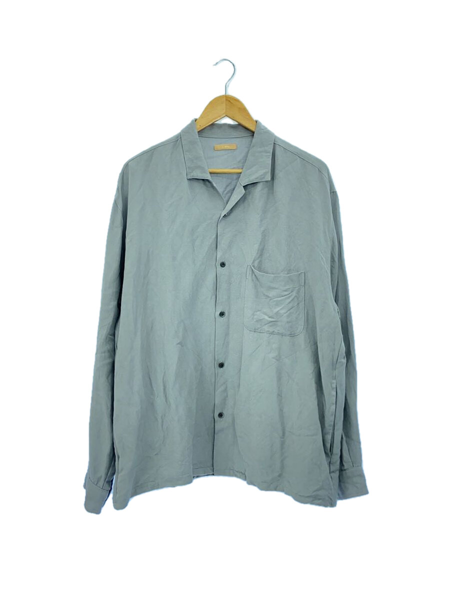 šLAMONDOPEN COLLAR LINEN SHIRT/Ĺµ/4/졼/ͥ/GRY/lm-s-097-liڥ...
