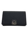 【中古】LOEWE◆カードケース/レザー/BLK/無地/メンズ【服飾雑貨他】(4)