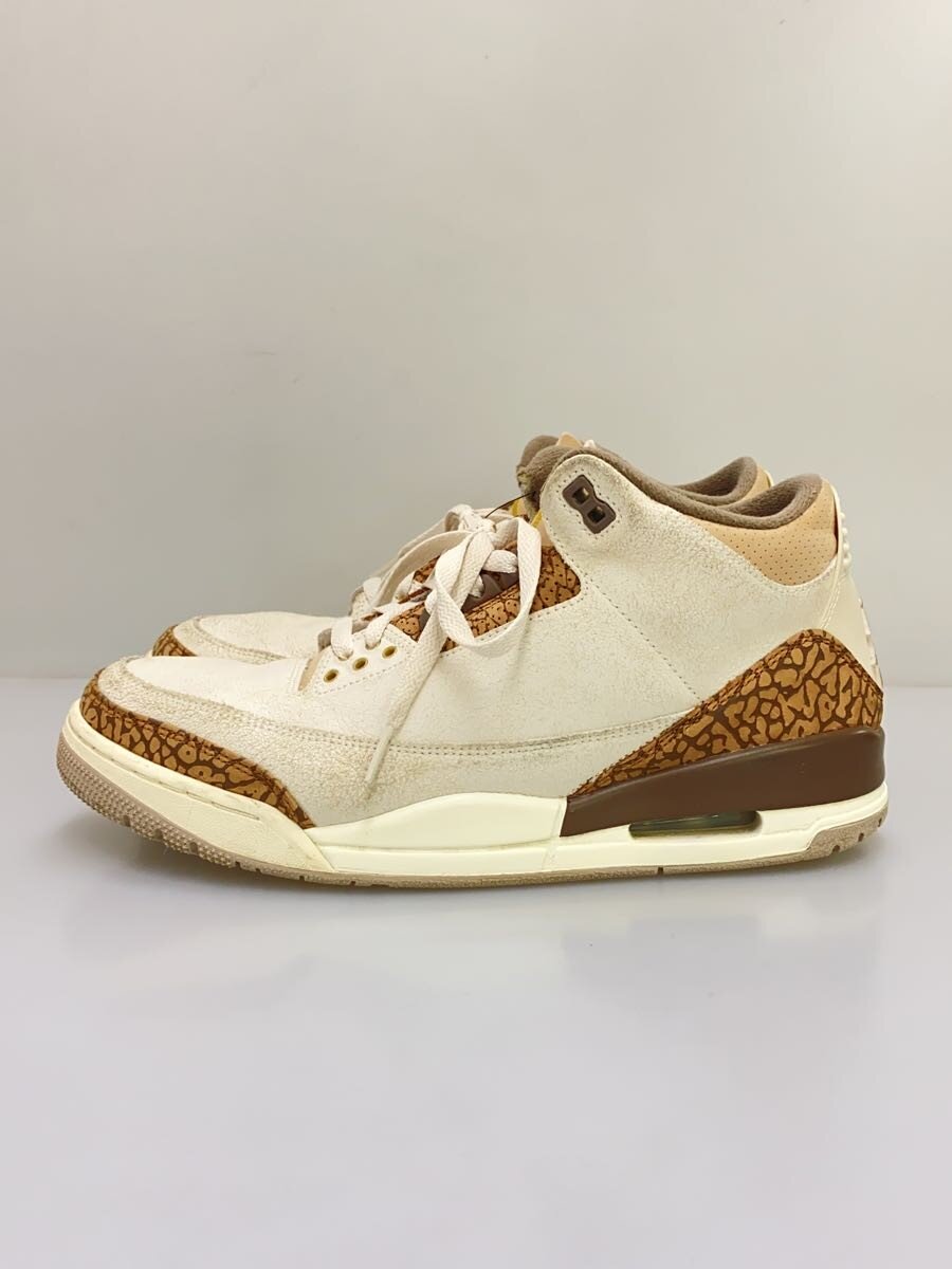 NIKE◆Air Jordan 3 Retro/エアジョーダン3レトロ/Orewood Brown/29cm