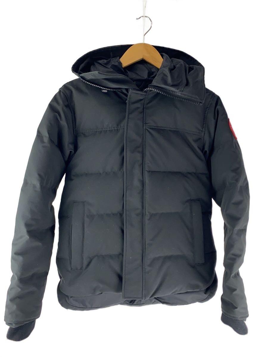 CANADA GOOSE◆MACMILLAN PARKA/ダウンジャケット/S/ポリエステル/BLK/3804MA