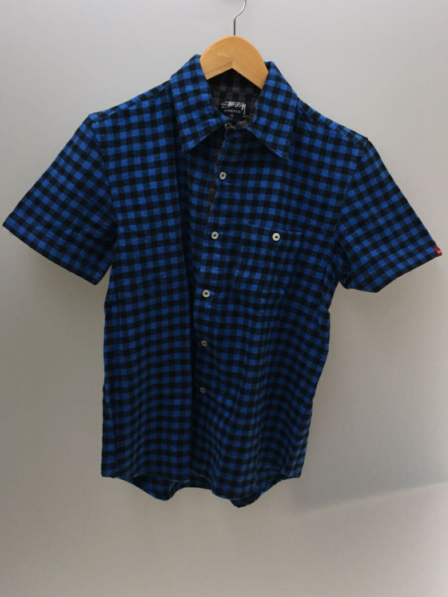 【中古】STUSSY◆半袖シャツ/S/コット