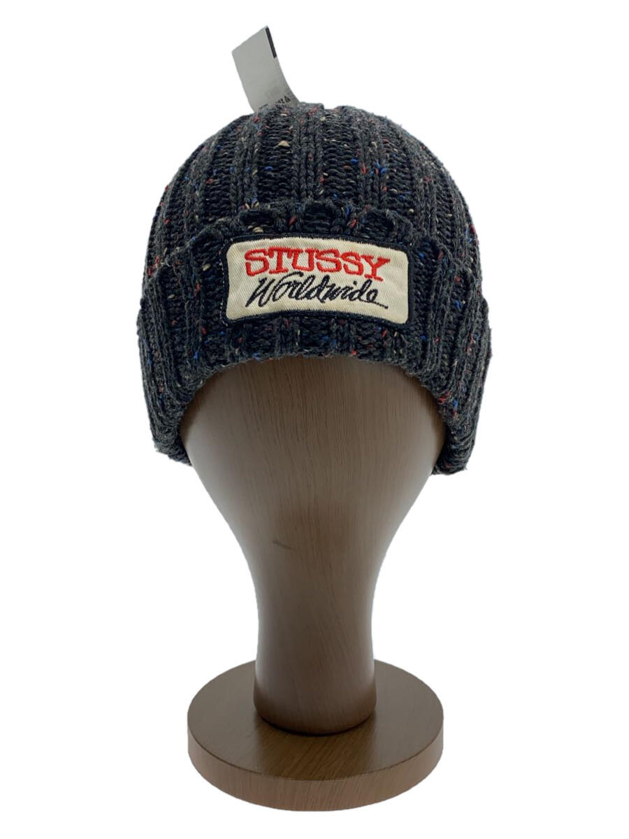 【中古】STUSSY◆ニットキャップ/ア