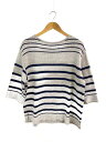 【中古】by GLAD HAND◆ニット・セーター(厚手)/M/コットン/GRY/BYGH-22-SS-22【メンズウェア】