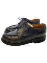 【中古】Paraboot◆デッキシューズ/UK7/BLK/レザー/41485//【シューズ】