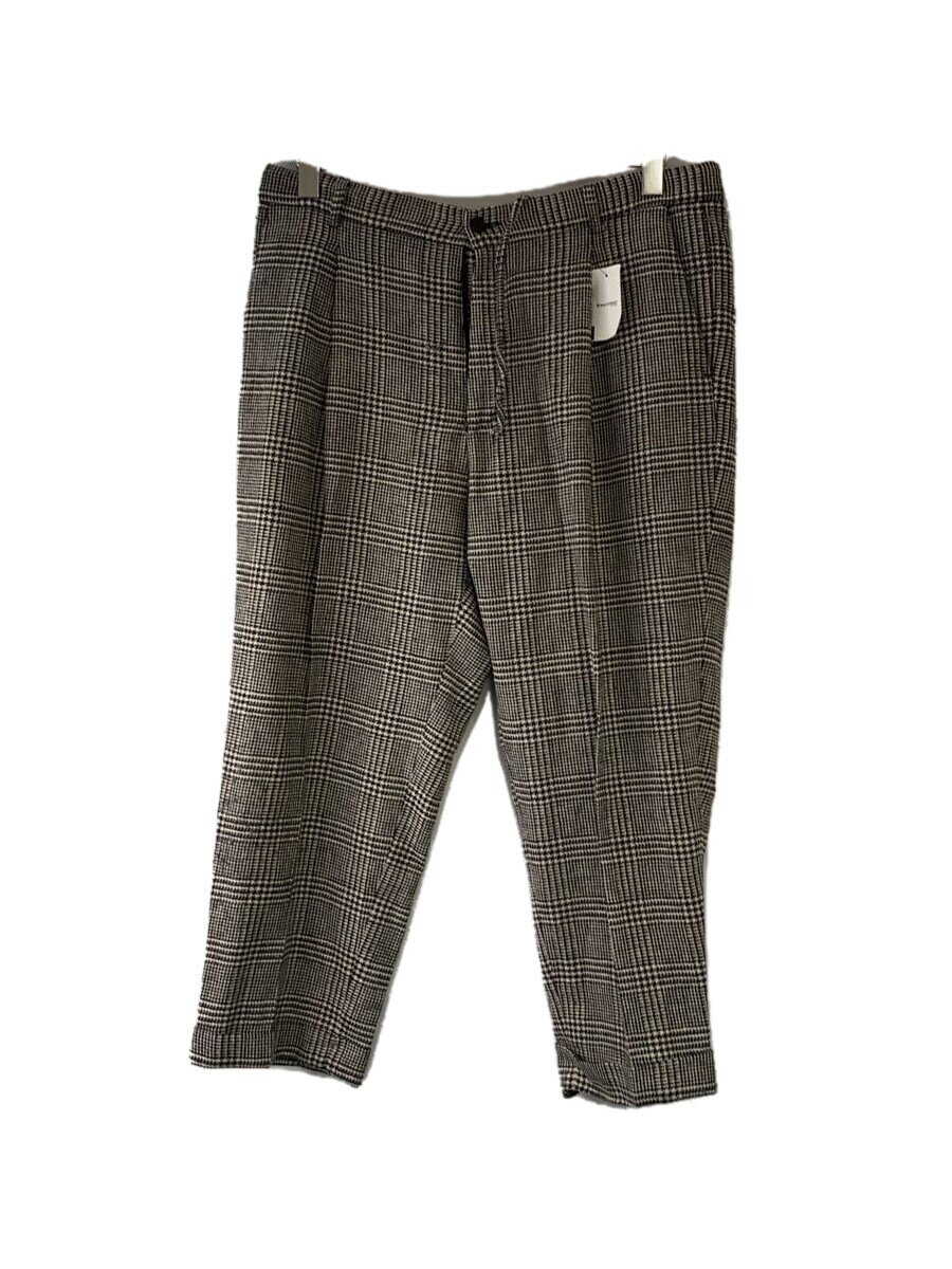 【中古】IS-NESS◆スラックスパンツ/L/ウール/GRY/千鳥格子/30AWPT02T2【メンズウェア】