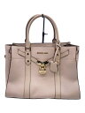 【中古】MICHAEL KORS◆トートバッグ/レザー/PNK/30F9G0HS3L【バッグ】