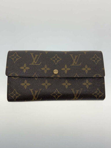 【中古】LOUIS VUITTON◆3)ポシェット・ポルト・モネ・クレディ_モノグラム・キャンバス_BRW/PVC/BRW/レディース【服飾雑貨他】 【中古】LOUIS VUITTON◆3)ポシェット・ポルト・モネ・クレディ_モノグラム・キャンバス_BRW/PVC/BRW/レディース【服飾雑貨他】