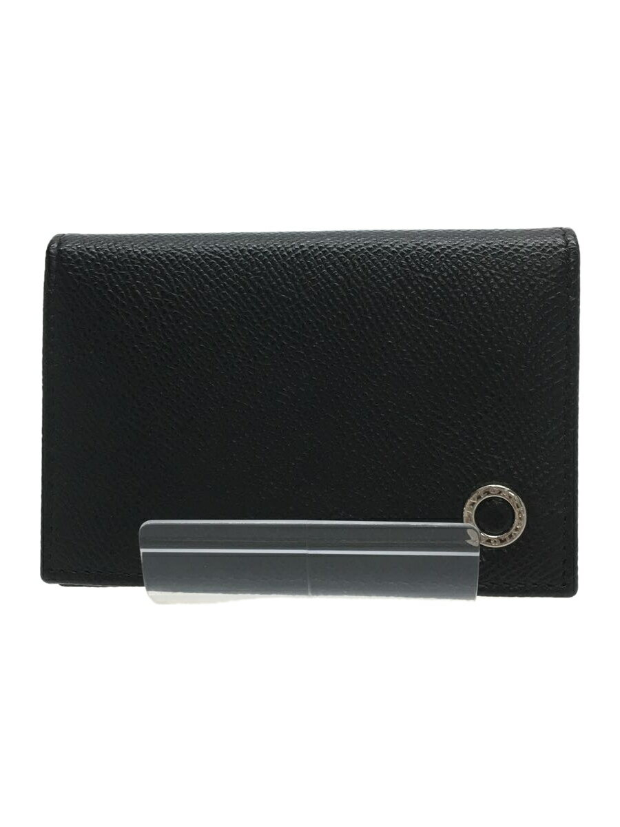 【中古】BVLGARI◆カードケース/--/BLK/