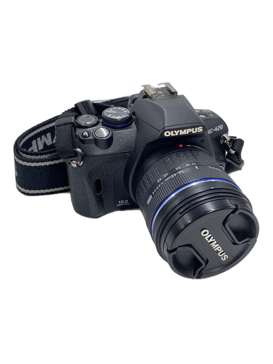 【中古】OLYMPUS◆デジタル一眼カメラ E-420 レンズキット【カメラ】
