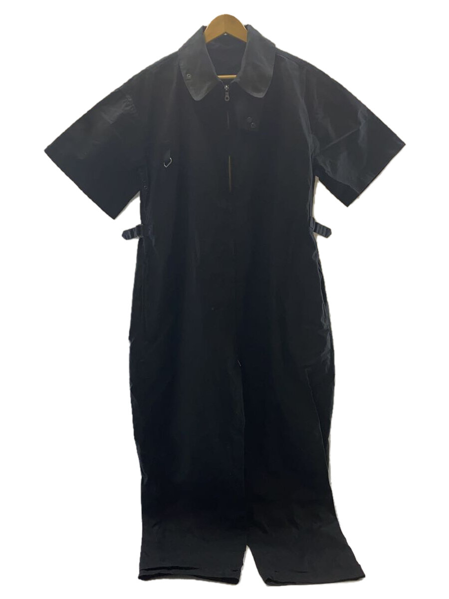 【中古】ANTHEMA/オールインワン/L/コットン/BLK/A00071B【メンズウェア】