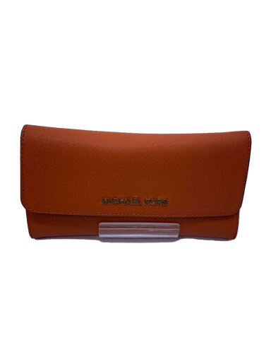 【中古】MICHAEL KORS◆長財布/PVC/ORN/無地/レディース/JA-1712【服飾雑貨他】 【中古】MICHAEL KORS◆長財布/PVC/ORN/無地/レディース/JA-1712【服飾雑貨他】