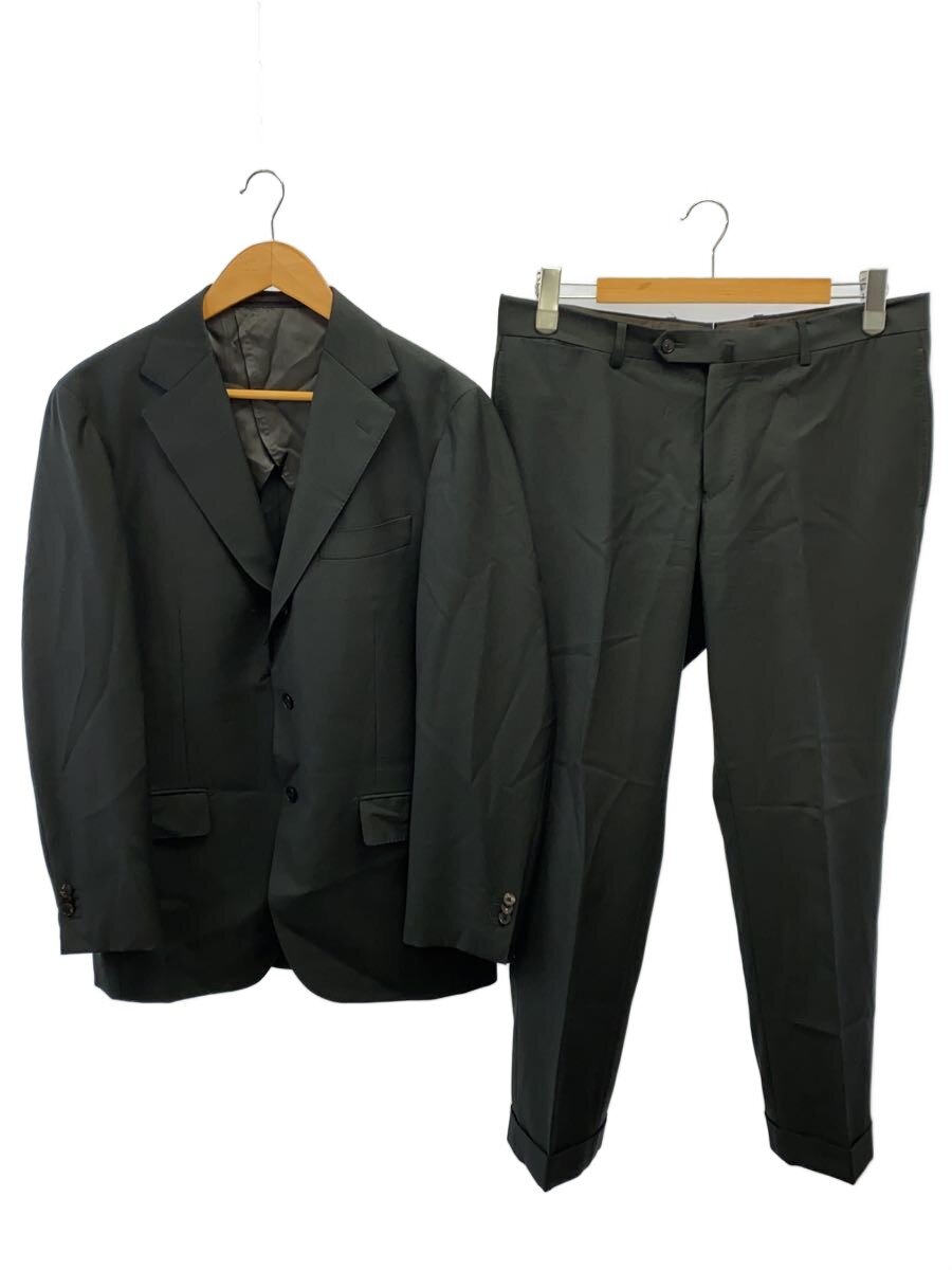 【中古】UNIVERSAL LANGUAGE◆スーツ/--/ウール/BLK/無地/APH101/尾州ハンドメイド【メンズウェア】