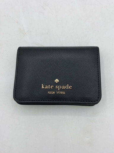 【中古】kate spade new york◆2つ折り財布/レザー/BLK/レディース【服飾雑貨他】 【中古】kate spade new york◆2つ折り財布/レザー/BLK/レディース【服飾雑貨他】