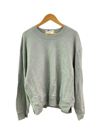 【中古】VOAAOV◆PILE KNITTING SWEAT/クルーネックスウェット/スウェット/2/コットン/GRY/vosw-i31【メンズウェア】 【中古】VOAAOV◆PILE KNITTING SWEAT/クルーネックスウェット/スウェット/2/コットン/GRY/vosw-i31【メンズウェア】