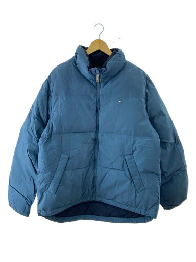 【中古】TOMMY HILFIGER◆ダウンジャケット/XL/ナイロン/インディゴネイビー/無地/112-611602-020【メンズウェア】 【中古】TOMMY HILFIGER◆ダウンジャケット/XL/ナイロン/インディゴネイビー/無地/112-611602-020【メンズウェア】