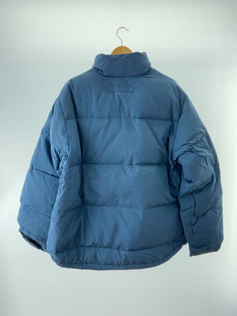 【中古】TOMMY HILFIGER◆ダウンジャケット/XL/ナイロン/インディゴネイビー/無地/112-611602-020【メンズウェア】